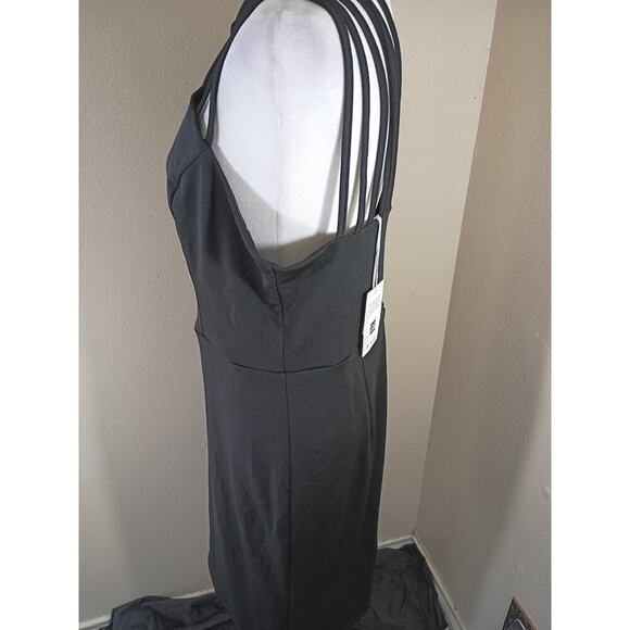 Grace Karen Cocktail Dress Black Strappy Knee Length Prom Formal Sz XL - Picture 9 of 13